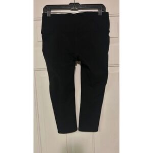 SPANX Black Ready To Wow Leggings Cropped‎ Activewear Women's Size L
